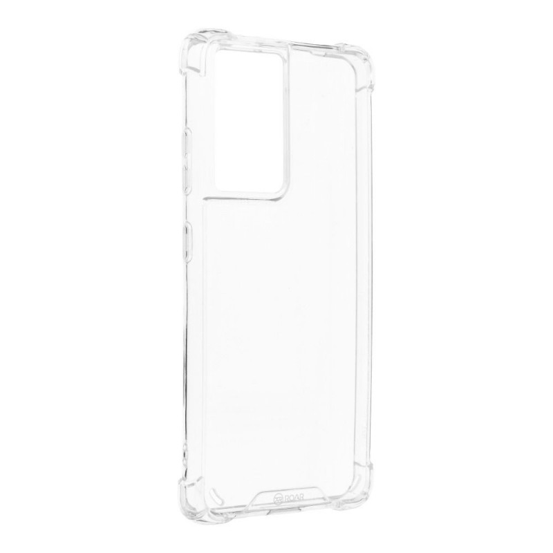 Kryt Roar Armor Jelly na Samsung Galaxy S21 Ultra 5G Transparentný