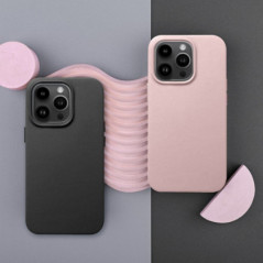 Kryt Leather Mag Cover na Samsung Galaxy S25 Plus Elegant MagSAFE Pieskovo ružový