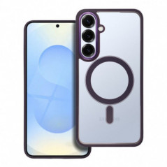 Kryt Color Edge Mag na Samsung Galaxy S25 Plus MagSAFE Hlboká fialová