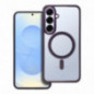 Kryt Color Edge Mag na Samsung Galaxy S25 Plus MagSAFE  Hlboká fialová