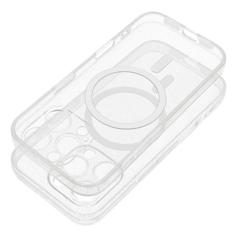 Kryt Clear Mag Cover na Samsung Galaxy S25 Ultra MagSAFE  Transparentný