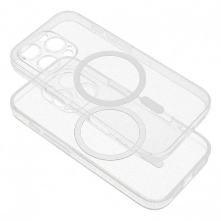 Kryt Clear Mag Cover na Samsung Galaxy S25 Ultra MagSAFE Transparentný