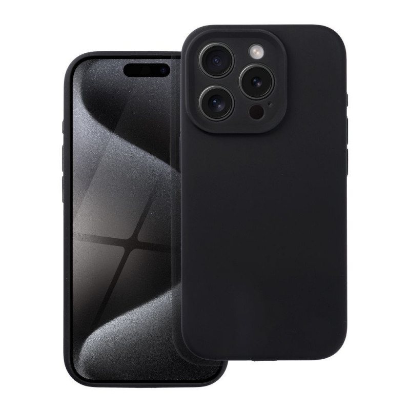 Kryt Silicone 2mm na Apple iPhone 16e Čierny