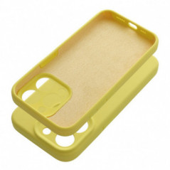Kryt Silicone 2mm na Apple iPhone 16e Citrónová