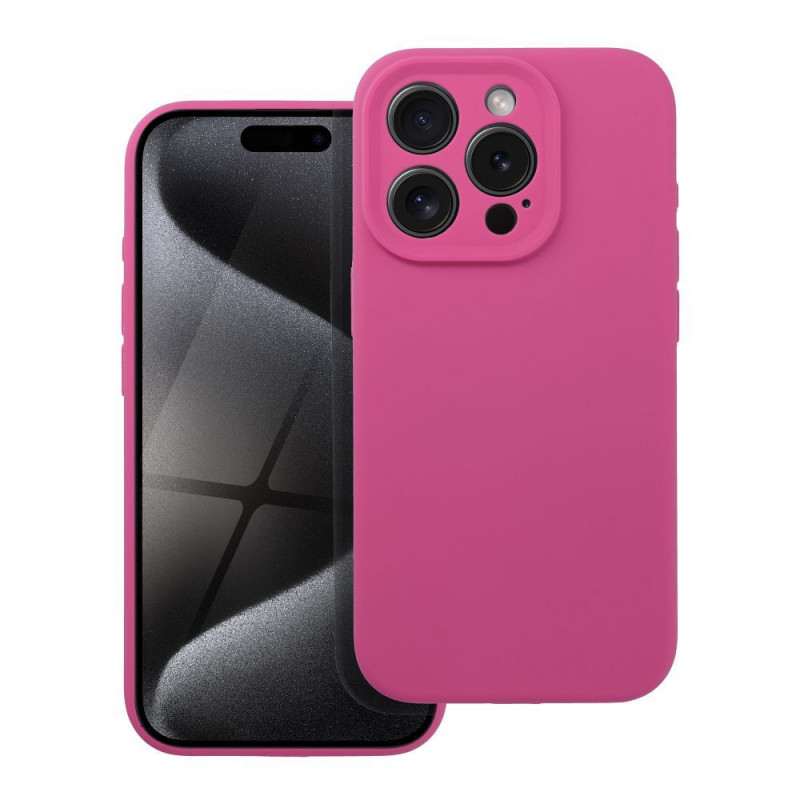 Kryt Silicone 2mm na Apple iPhone 16e Ružový
