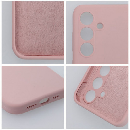 Kryt Silicone 2mm na XIAOMI Redmi Note 14 Pro 4G Pieskovo ružový
