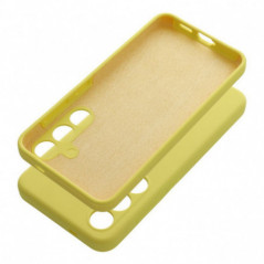 Kryt Silicone 2mm na XIAOMI Redmi Note 14 Pro 4G Citrónová