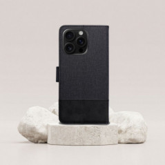 Peňaženkové puzdro GOMMA na XIAOMI Redmi Note 14 Pro 4G Elegant  Čierny