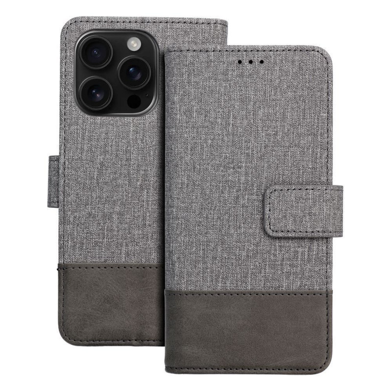 Peňaženkové puzdro GOMMA na XIAOMI Redmi Note 14 Pro 4G Elegant Šedý Peňaženkové puzdro GOMMA na XIAOMI Redmi Note 14 Pro 4G Elegant Šedý