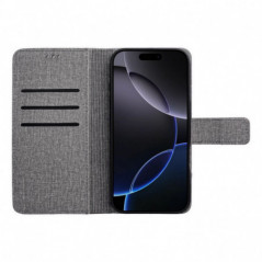 Peňaženkové puzdro GOMMA na XIAOMI Redmi Note 14 Pro 4G Elegant  Šedý
