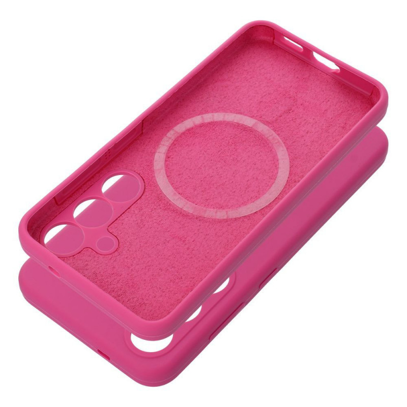 Kryt Silicone 2mm na Samsung Galaxy S25 Ružový