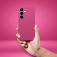 Kryt Silicone 2mm na Samsung Galaxy S25 Plus Ružový