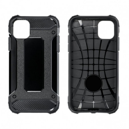 Tvrdený kryt Armor na XIAOMI Redmi Note 14 Pro 4G Čierny