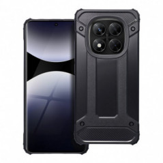 Tvrdený kryt Armor na XIAOMI Redmi Note 14 Pro 4G Čierny