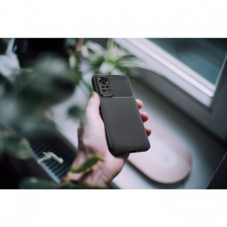 Kryt Carbon premium na XIAOMI Redmi Note 14 Pro 4G Elegant Čierny