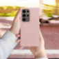 Kryt FRAME na XIAOMI Redmi Note 14 Pro 4G Elegant  Púdrovo ružový