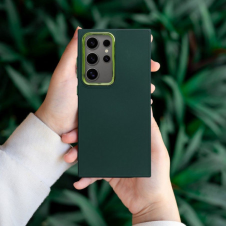 Kryt FRAME na XIAOMI Redmi Note 14 Pro 4G Elegant  Zelený