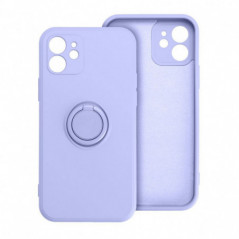 Kryt Silicone ring na Apple iPhone 16e Fialový (Violet)