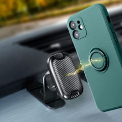 Kryt Silicone ring na XIAOMI Redmi Note 14 Pro 4G Zelený
