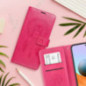 Peňaženkové puzdro MEZZO Book na Apple iPhone 16e Purpurový