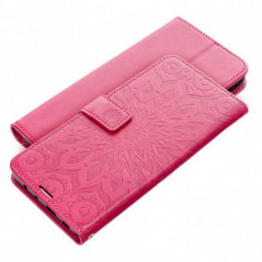 Peňaženkové puzdro MEZZO Book na XIAOMI Redmi Note 14 4G Purpurový