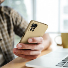 Kryt Metallic na XIAOMI Redmi Note 14 Pro 4G Zlatý