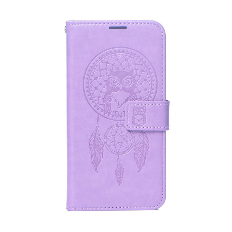 Peňaženkové puzdro MEZZO Book na XIAOMI Redmi Note 14 Pro 4G Fialový (Purple)
