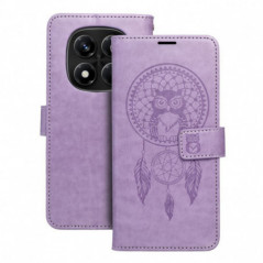 Peňaženkové puzdro MEZZO Book na XIAOMI Redmi Note 14 Pro 4G Fialový (Purple)
