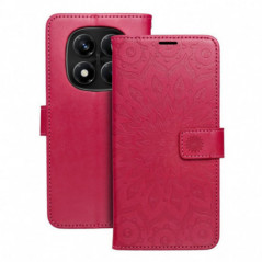 Peňaženkové puzdro MEZZO Book na XIAOMI Redmi Note 14 Pro 4G Purpurový