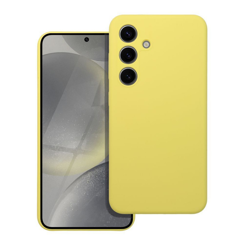 Kryt Silicone 2mm na Samsung Galaxy A06 Citrónová