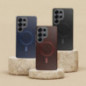 Kryt Gentleman Mag Cover na Samsung Galaxy A56 Elegant MagSAFE Námornícka modrá Kryt Gentleman Mag Cover na Samsung Galaxy A56 Elegant MagSAFE Námornícka modrá
