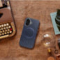 Kryt Gentleman Mag Cover na Apple iPhone 16 Pro Max Elegant MagSAFE Námornícka modrá Kryt Gentleman Mag Cover na Apple iPhone 16 Pro Max Elegant MagSAFE Námornícka modrá