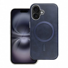 Kryt Gentleman Mag Cover na Apple iPhone 13 Pro Elegant  MagSAFE  Námornícka modrá