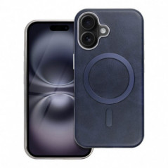 Kryt Gentleman Mag Cover na Apple iPhone 16e Elegant  MagSAFE  Námornícka modrá