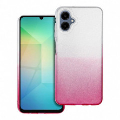 Kryt Shining na Samsung Galaxy A06 Prehľadný a ružový