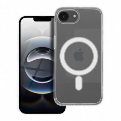 Kryt Clear Mag Cover na Apple iPhone 16e MagSAFE  Transparentný