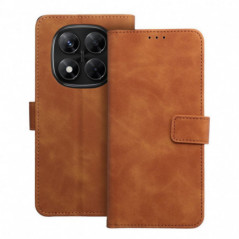 Peňaženkové puzdro TENDER Book na XIAOMI Redmi Note 14 Pro 4G Hnedý