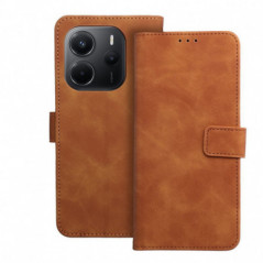 Peňaženkové puzdro TENDER Book na XIAOMI Redmi Note 14 4G Hnedý