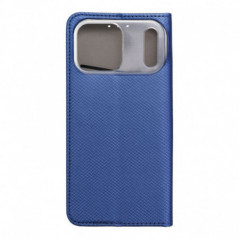 Peňaženkové puzdro Smart Case Book na Apple iPhone 17 Pro Max Tmavší modrý