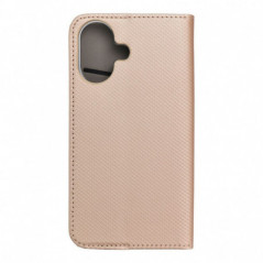 Peňaženkové puzdro Smart Case Book na Apple iPhone 17 Zlatý