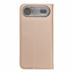 Peňaženkové puzdro Smart Case Book na Apple iPhone 17 Air Zlatý