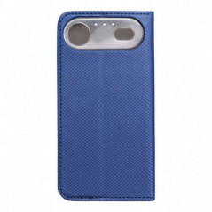 Peňaženkové puzdro Smart Case Book na Apple iPhone 17 Air Tmavší modrý