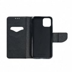 Peňaženkový obal Fancy Book na Apple iPhone 17 Pro Max Čierny
