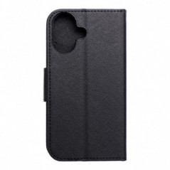 Peňaženkový obal Fancy Book na Apple iPhone 17 Čierny