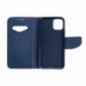 Peňaženkový obal Fancy Book na Apple iPhone 17 Pro Červený / Námornícka modrá