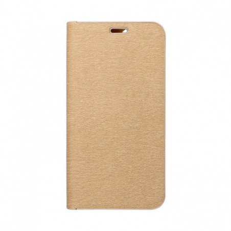 Peňaženkové puzdro LUNA Book Gold na Apple iPhone 17 Pro Max Elegant  Zlatý