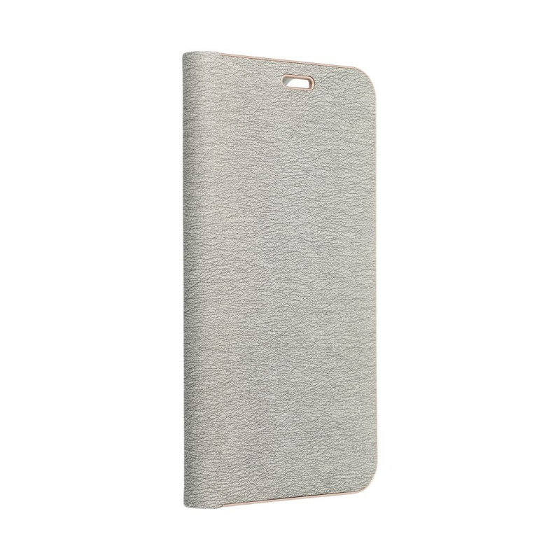 Peňaženkové puzdro LUNA Book Gold na Apple iPhone 17 Pro Max Elegant  Strieborný