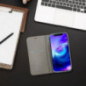 Peňaženkové puzdro LUNA Book Gold na Apple iPhone 17 Pro Max Elegant  Strieborný