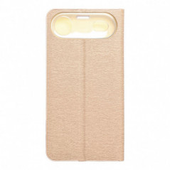 Peňaženkové puzdro LUNA Book Gold na Apple iPhone 17 Air Elegant  Zlatý