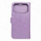 Peňaženkové puzdro MEZZO Book na Apple iPhone 17 Pro Fialový (Purple)